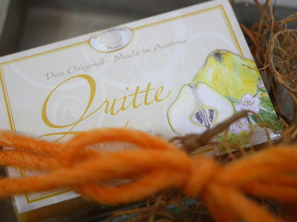 Duftöl Quitte - Geschenkvariation mit Schafmilchseife Quitte